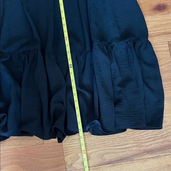 #27 JODIFL boutique Maxi Dress Ruffle Straps cute key hole tie back design M/L - Picture 5 of 7